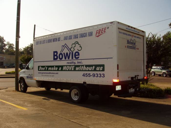 Buy or List a home with us and use this moving truck for FREE!